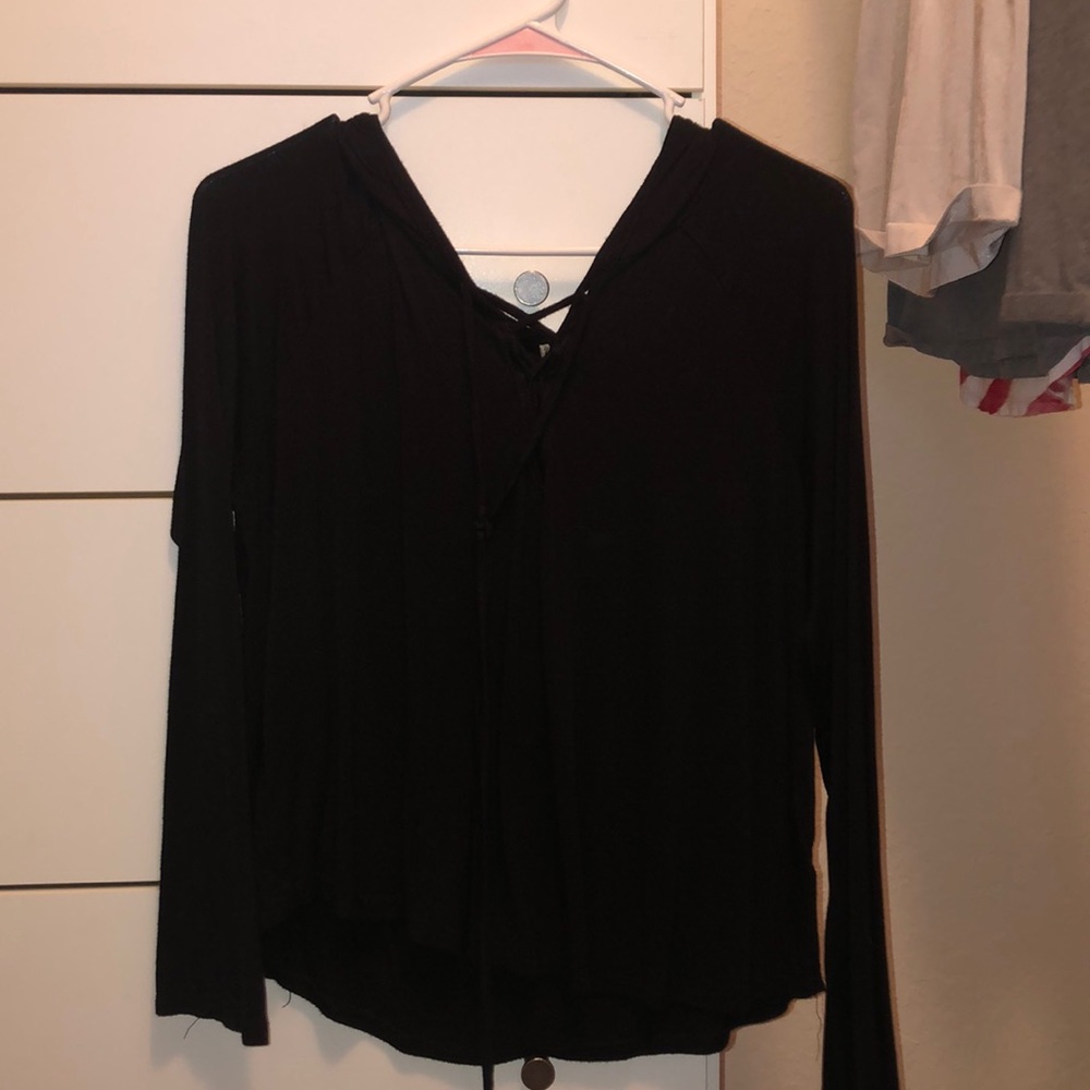 Long Sleeve Cropped Shirt